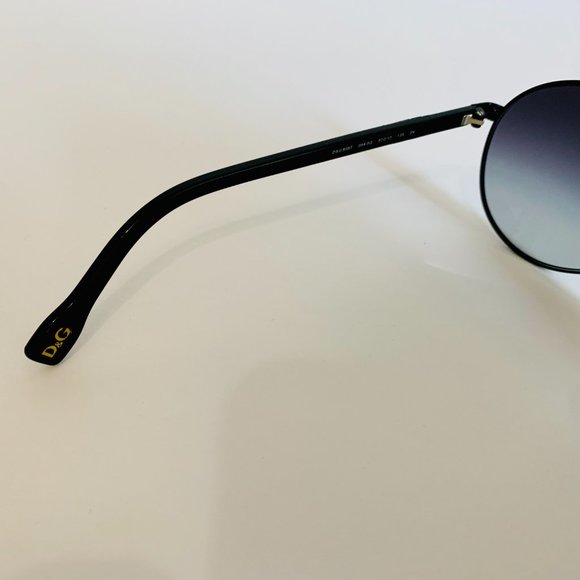 DOLCE & GABBANA AVIATOR SUNGLASSES 60MM - Picture 8 of 10